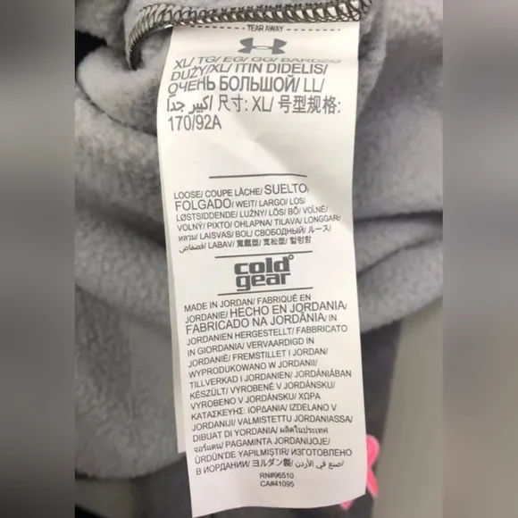 Under Armour Storm Caliber Camo Fleece Hoodie Size XL NWOT MSRP $64.99 - Picture 6 of 6